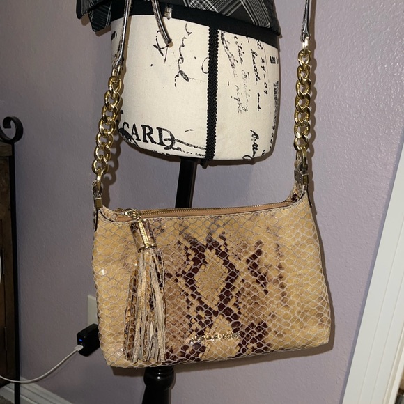 Michael Kors python crossbody bag - Picture 14 of 15